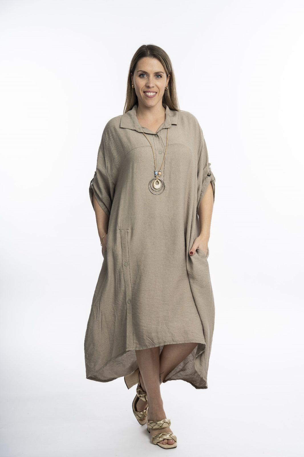 Vestido de botones