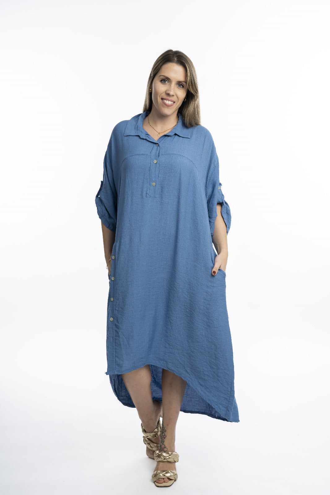 Vestido de botones
