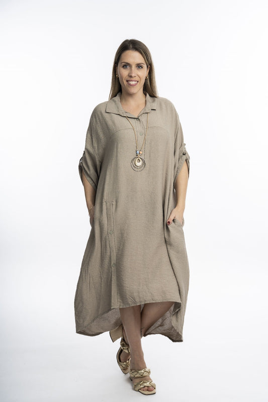 Vestido de botones