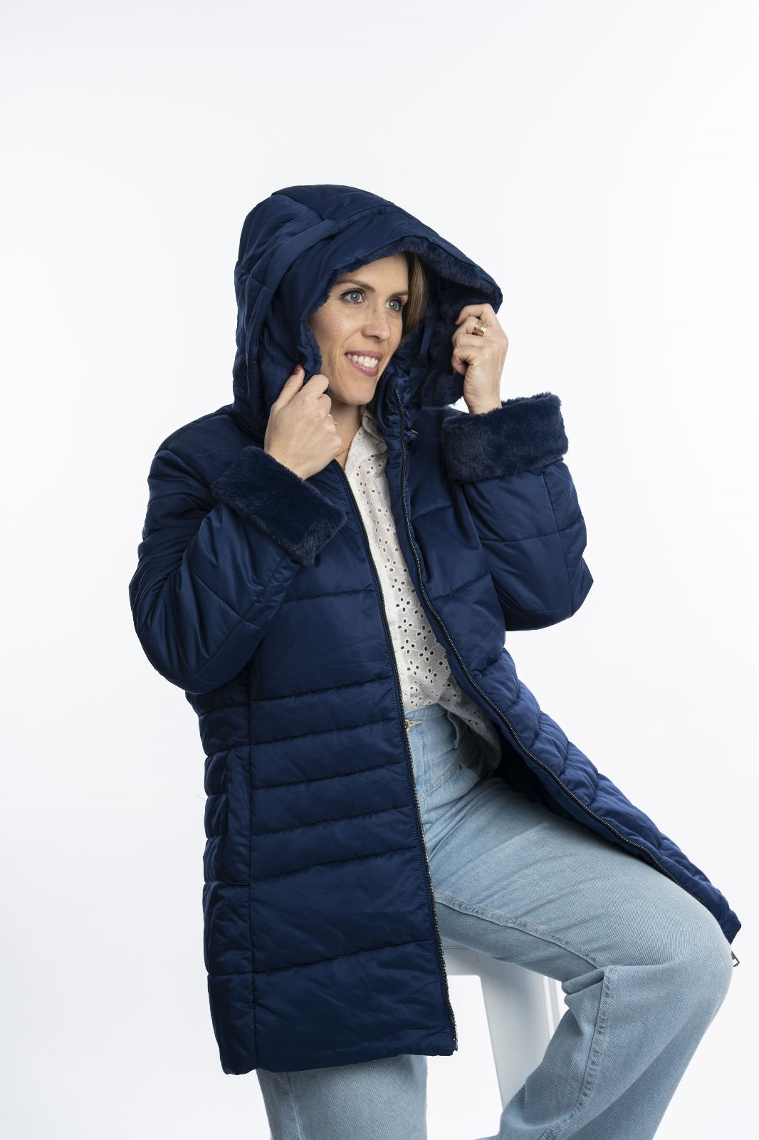 Campera de Nylon con capucha