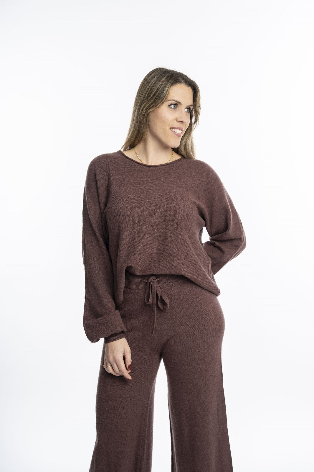 Conjunto de tejido en lanilla