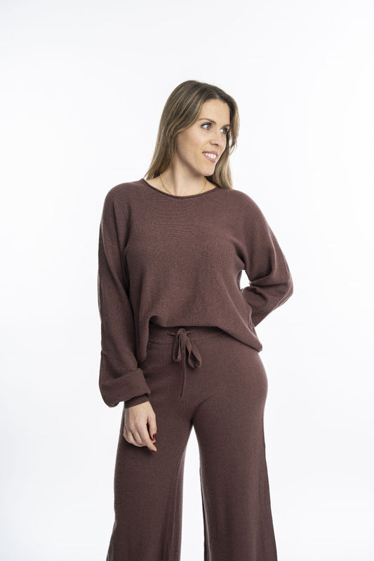 Conjunto de tejido en lanilla
