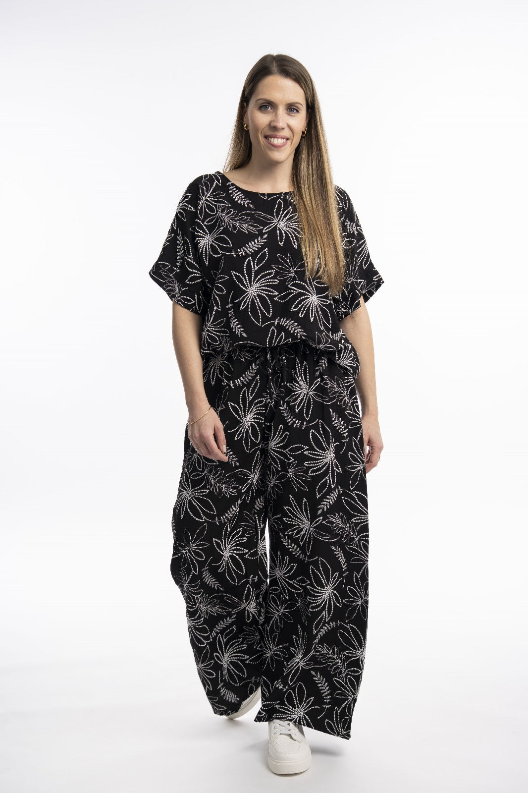 Conjunto floreado