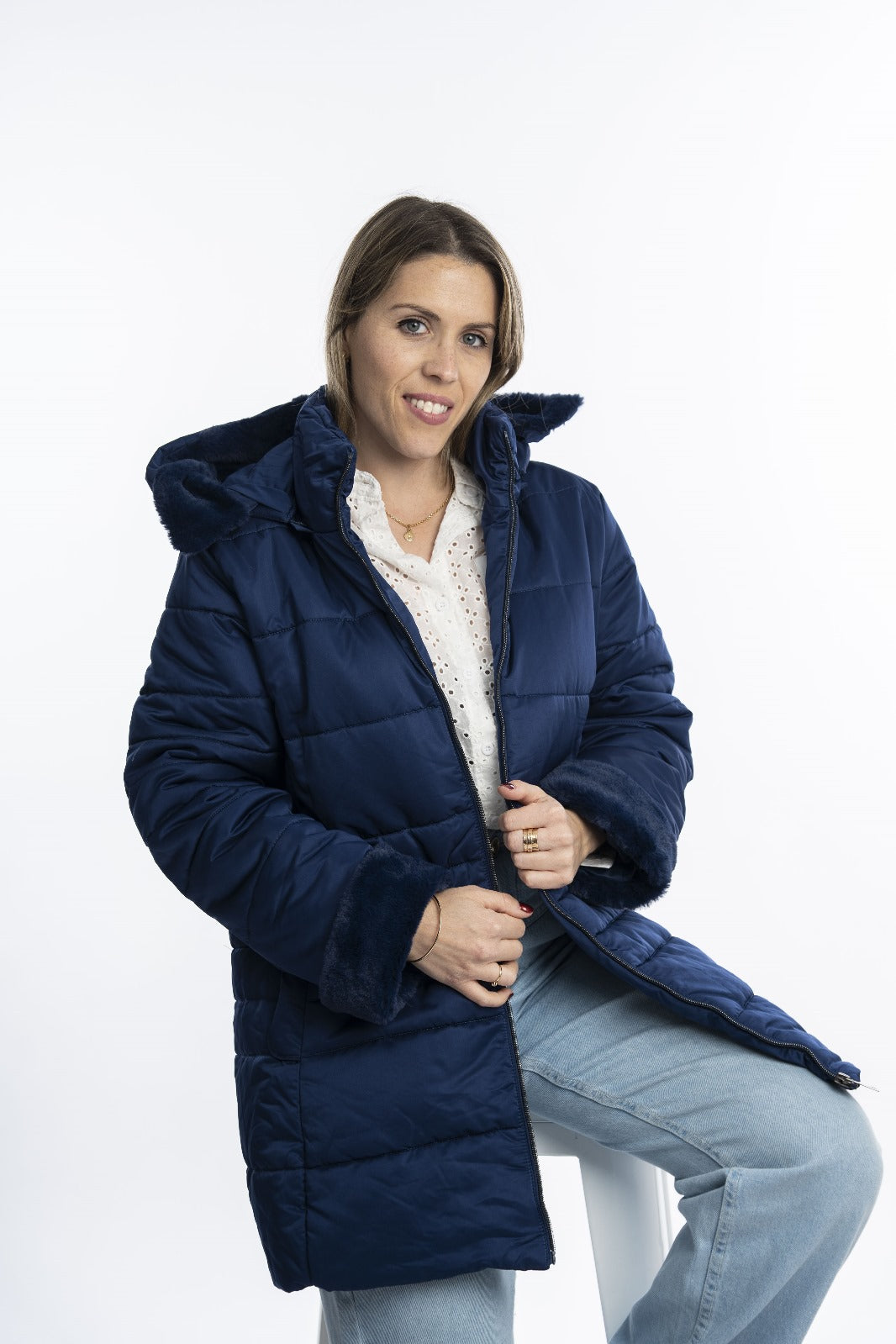 Campera de Nylon con capucha
