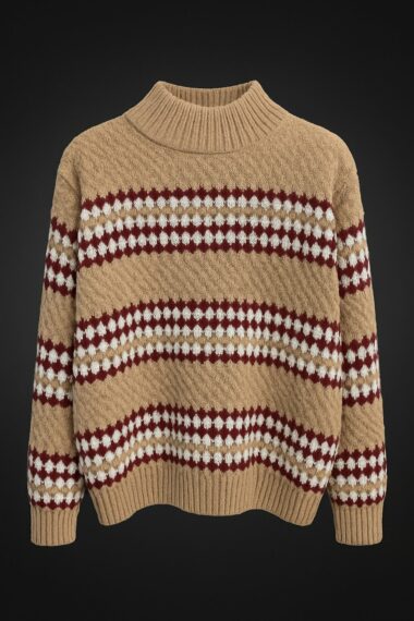 Sweater Chenille Cuadros